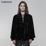 Gothic Shirt aus Samt