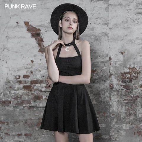 Punk Sexy Kurzarmkleid