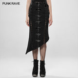 Deadly Game Half Skirt im Militärstil