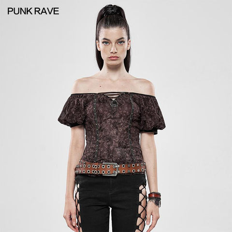 Steampunk Fantasy Magic Kurzarm T-Shirt