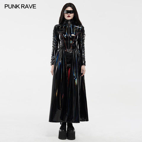 Cyber Rokoko Laser Langmantel