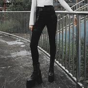 Diablo War-hee "Serie abnehmbare Loop Denim Jeans