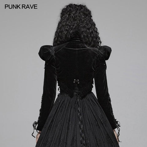 Lolita Stehkragen Bubble Sleeve Short Jacket