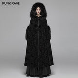 Gothic Winter Wunderschöner Kapuzenmantel für Frauen