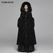 Gothic Winter Wunderschöner Kapuzenmantel für Frauen