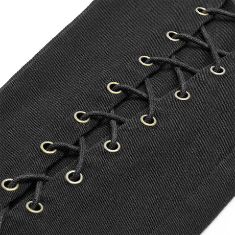 Steam Punk Elasticity Denim Seilhose