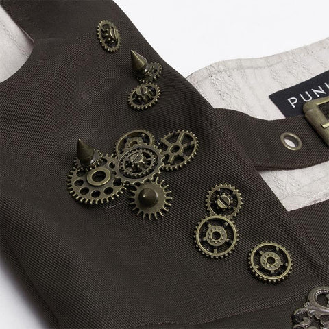Steam Punk Lolita Kleid mit Schnürrücken