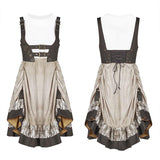 Steam Punk Lolita Kleid mit Schnürrücken