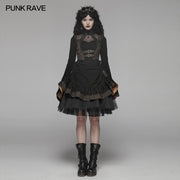 Steam Punk Lolita Kleid mit Schnürrücken