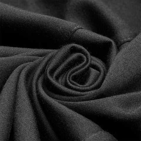 Dark Punk Neckholder Kurzes Kleid