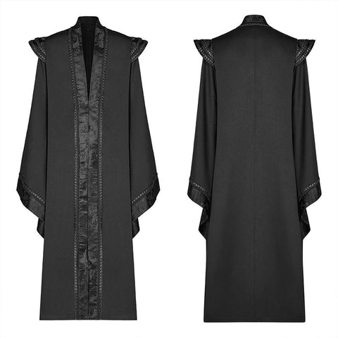 Herren Tante & Winter Loose Long Gown Jacke