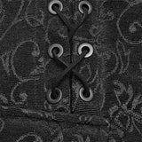 Vintage Gothic Jacquard Mittellanger Mantel