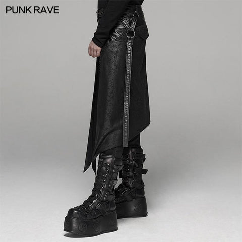 Punk Herren halber Rock
