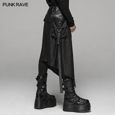 Punk Herren halber Rock