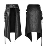 Punk Herren halber Rock