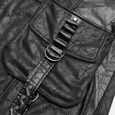 Punk Herren halber Rock