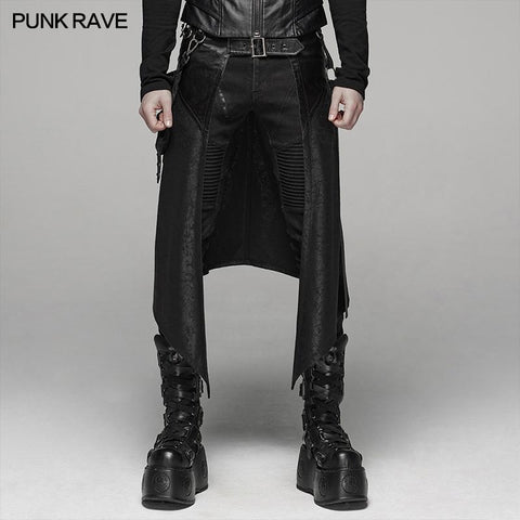 Punk Herren halber Rock