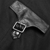 Punk Worsted Long Coat
