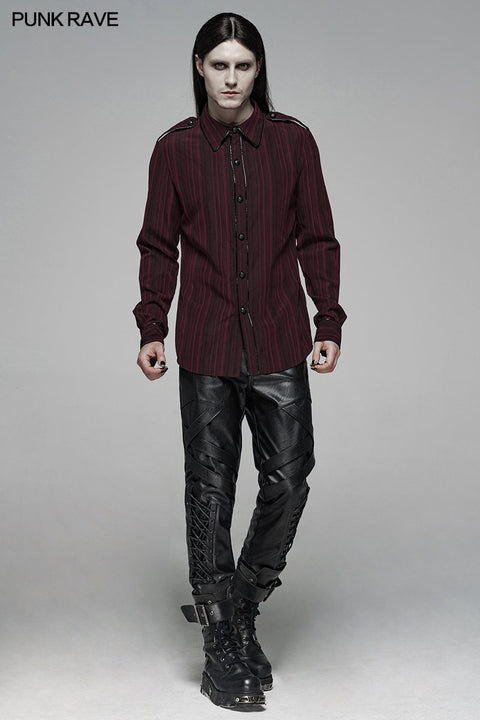 Hemd im Militärstil