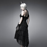 Einzigartiges Design Dekadente Black Rock Gothic Kleider