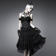 Einzigartiges Design Dekadente Black Rock Gothic Kleider
