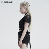 Kurzarm-T-Shirt mit Punkverband