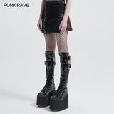 Punk rauer kurzer Rock