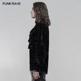 Gothic Shirt aus Samt