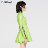 Punk Glitzerndes sexy kurzes Kleid