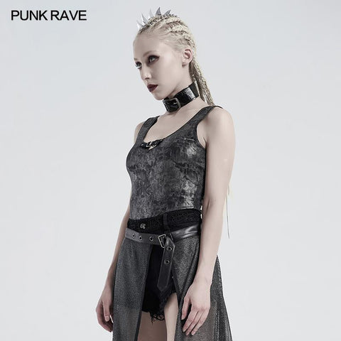 Punk tägliche Wellendruckweste