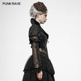 Steampunk verzweifelte Krise Kurzmantel