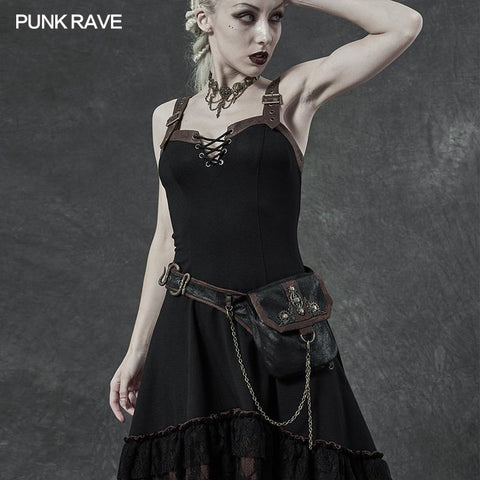 Steampunk Retro Hüfttasche
