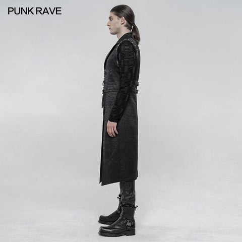 Punk mid-length vest