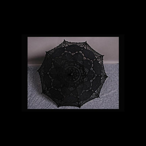 Mode Lolita Style Black Umbrella Accessoires