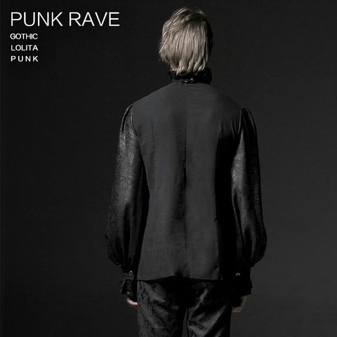 Schwarzer Palast-Zubehör-gefälschter Hemdkragen