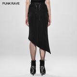 Deadly Game Half Skirt im Militärstil