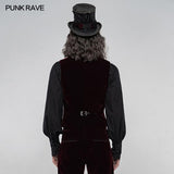 Exquisit bestickte Gothic Weste