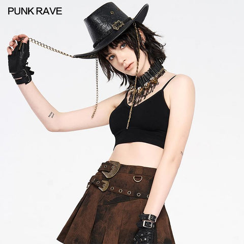 PU geschnitzter Cowboyhut