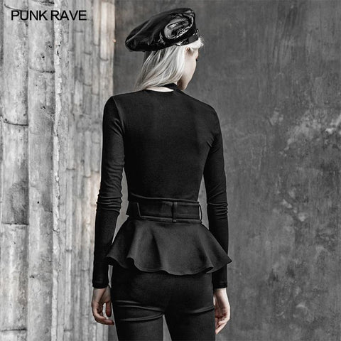 Sexy asymmetrisches T-Shirt