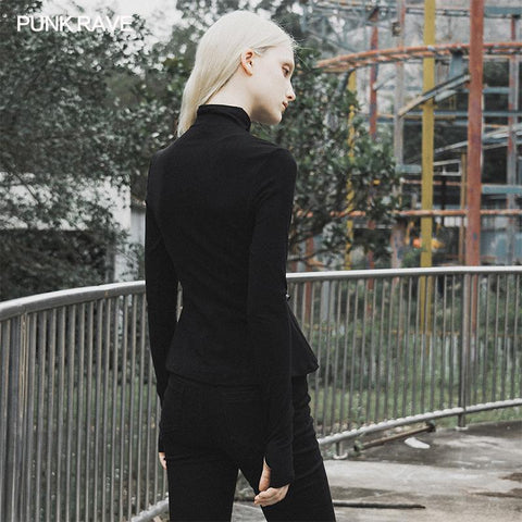 Rollkragenpullover mit Seilstrickhemd