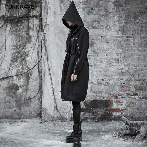 Wizard Hat Drawstring Lose lange Windjacke