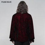 Gothic Shirt aus Samt