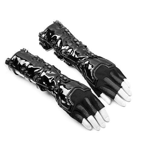 Futuristische Punkhandschuhe