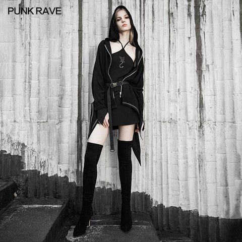 Unregelmäßiger Saum Mantel