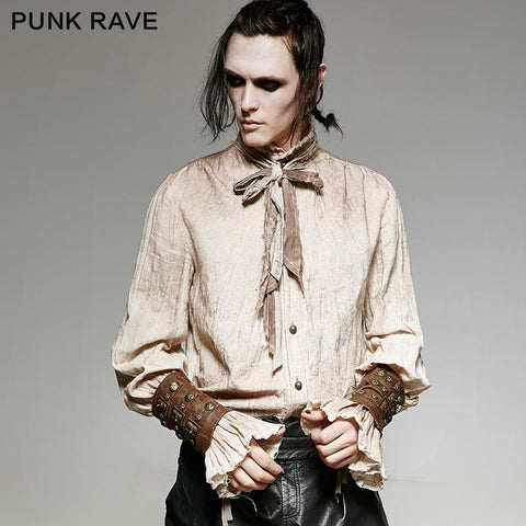 Dunkelbraune Steampunk-Rüstungssets mit verstellbarem Riemen Zubehör