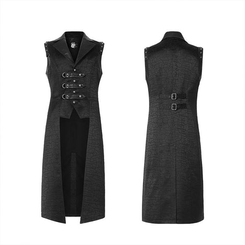 Punk mid-length vest