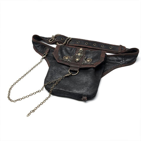 Steampunk Retro Hüfttasche