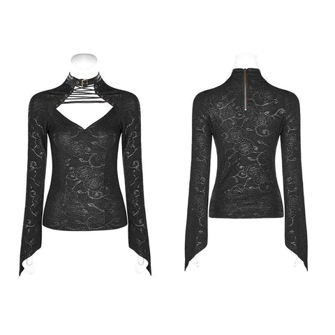 Steampunk Wild Assassin Trompetenärmel T-Shirt