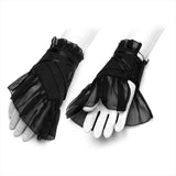 Fingerlose Handschuhe mit Abstinenz-Crossover-Gurt