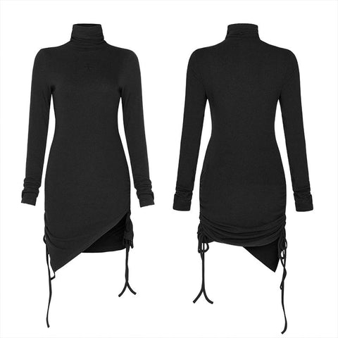 Angepasstes asymmetrisches Wickelkleid
